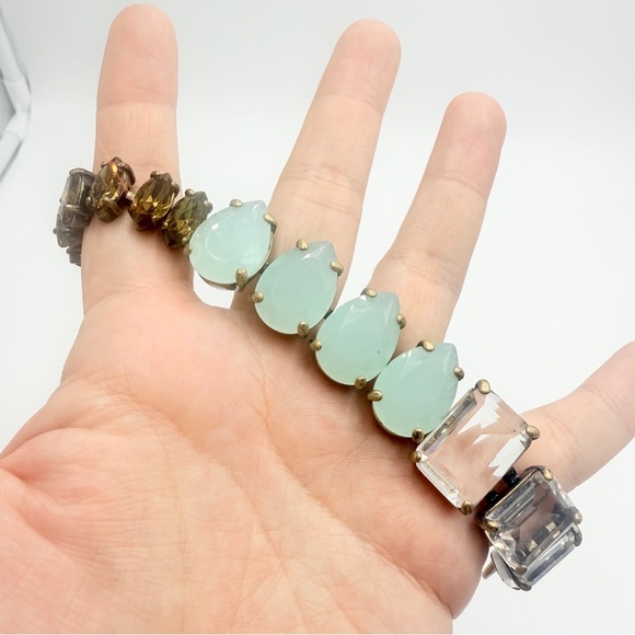 J. Crew Seafoam Teardrop & Stone
Statement Bracelet - Picture 9 of 10